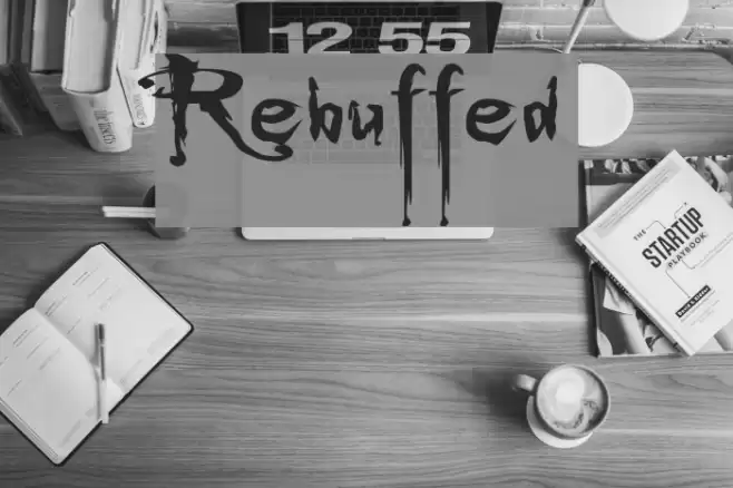 Rebuffed Font examples