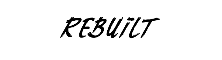 Rebuilt  baixar fontes gratis