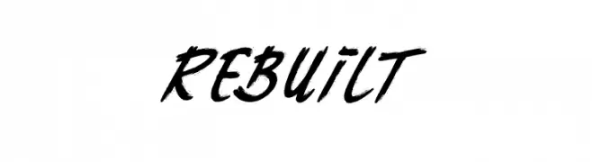 Rebuilt  Frei Schriftart Herunterladen
