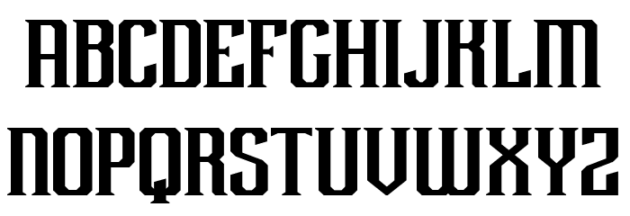 Rebute Font LOWERCASE