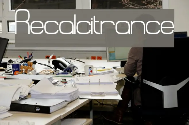 Recalcitrance Example 2