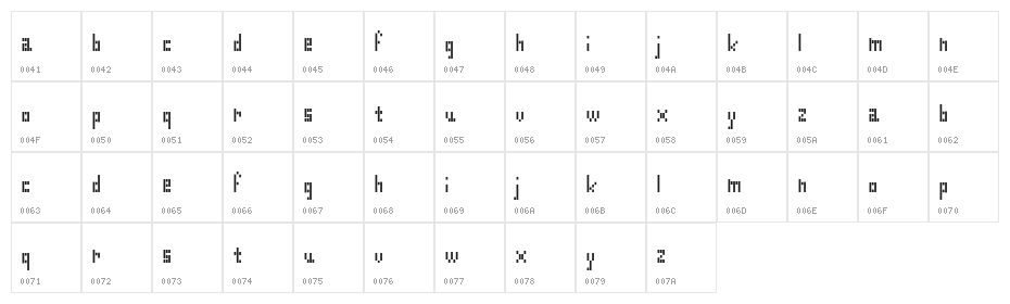 Receipt Paper Radiation Regular Character Map
