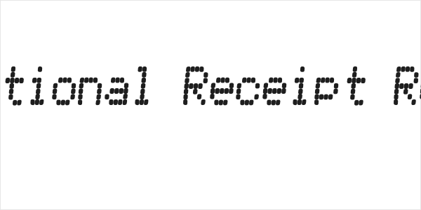 Receiptional Receipt Regular Logo