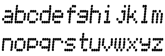 Receiptional Receipt Regular Font LOWERCASE