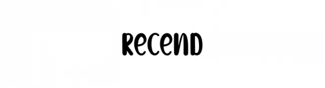 Recend  Descarca Fonturi Gratis