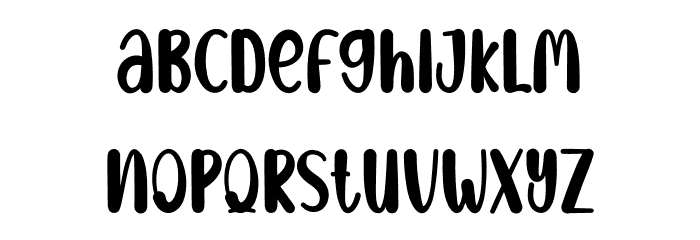 Recend Font LOWERCASE