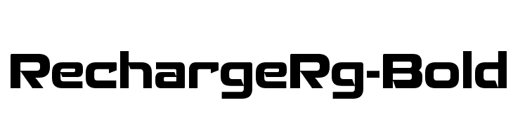 RechargeRg-Bold  नि: शुल्क फ़ॉन्ट्स डाउनलोड