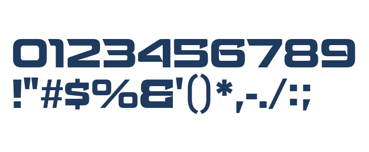 RechargeRg-Bold Other Characters