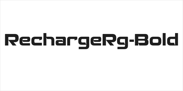 RechargeRg-Bold Logo
