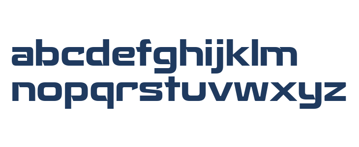 RechargeRg-Bold Lowercase