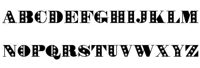 Rechnung Regular Schriftart Kleinbuchstaben