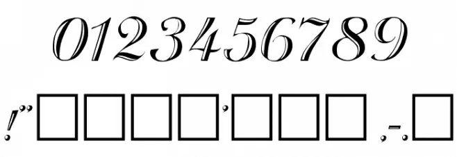 Rechtman Plain Font OTHER CHARS