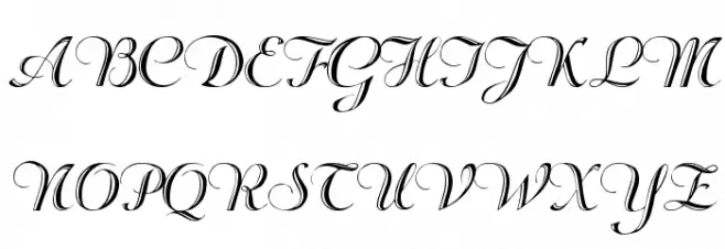 Rechtman Plain Schriftart Groß