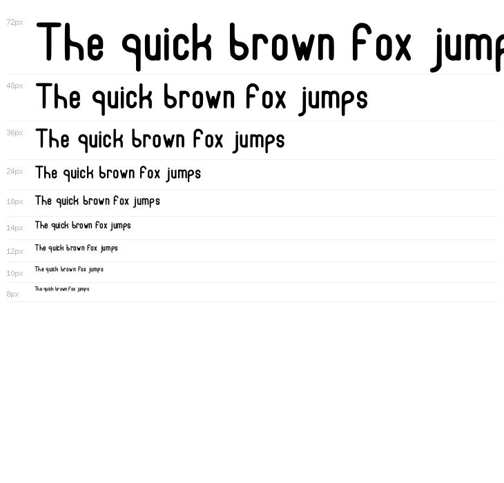 RecinosScript Bold Regular Waterfall