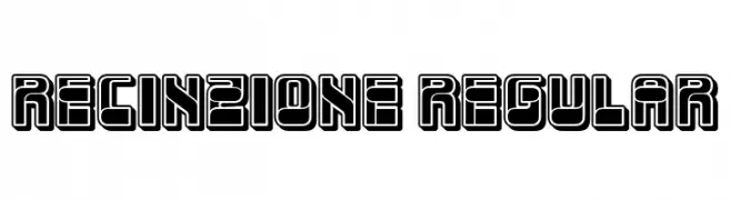 Recinzione Regular  Frei Schriftart Herunterladen