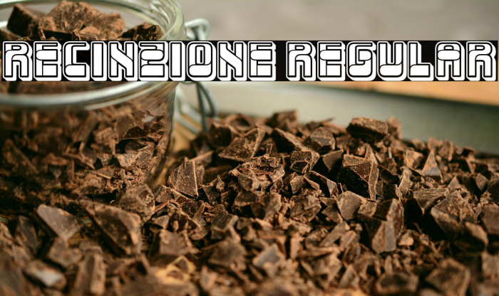 Recinzione Regular Example 1