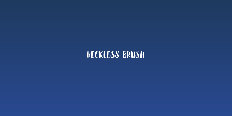 Reckless Brush Social Header