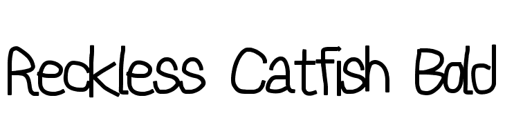 Reckless Catfish Bold Font