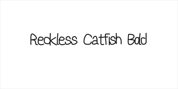 Reckless Catfish Bold Logo