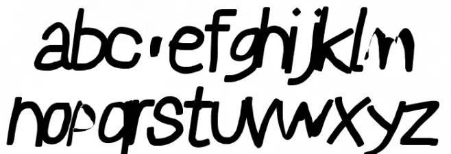 Reckless Catfish Fax Italic Schriftart Kleinbuchstaben