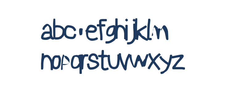Reckless Catfish Fax Lowercase