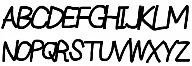 Reckless Catfish Heavy Italic Fonte MAIÚSCULAS