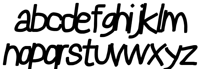 Reckless Catfish Heavy Italic Schriftart Kleinbuchstaben