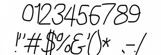 Reckless Catfish Italic Font OTHER CHARS