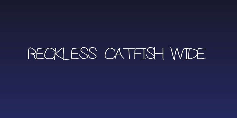 Reckless Catfish Wide Social Header