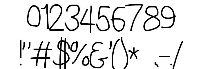 Reckless Catfish Font OTHER CHARS
