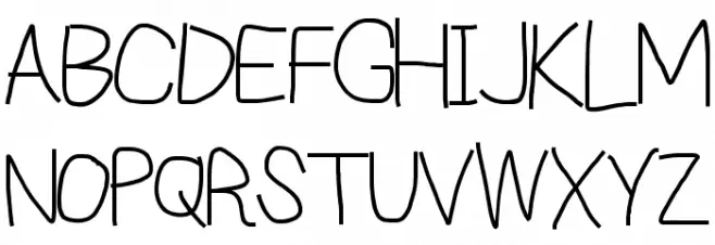 Reckless Catfish 字体 大写