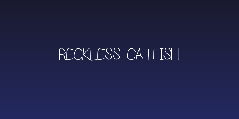 Reckless Catfish Social Header