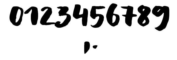 Reckless Sample Font OTHER CHARS