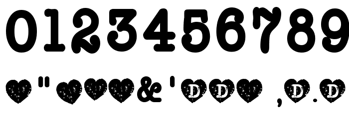 Reckless Font OTHER CHARS