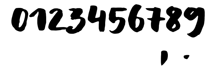 RecklessSample Font OTHER CHARS