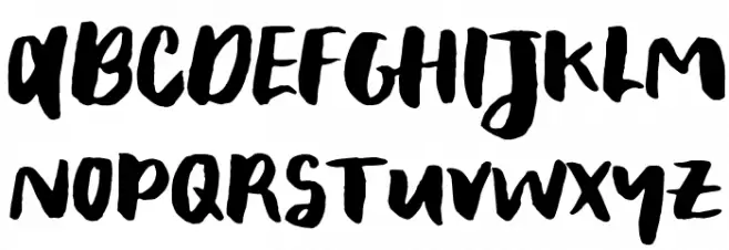 RecklessSample Schriftart Groß
