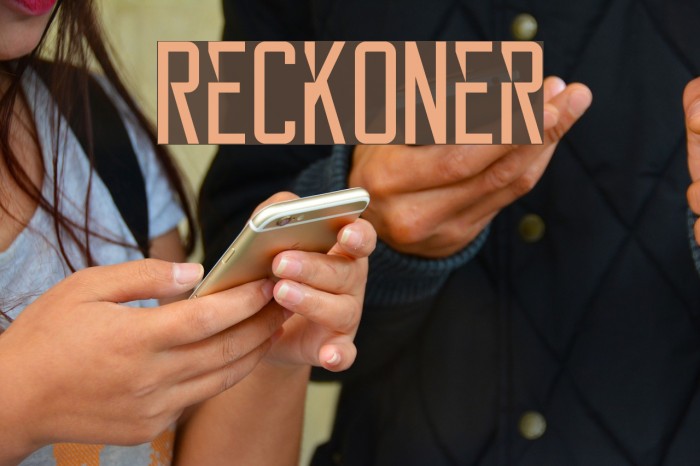 reckoner-font-ffonts