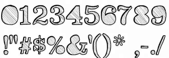 Reckoning Font OTHER CHARS