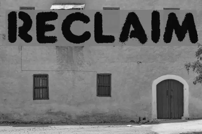 Reclaim Font examples