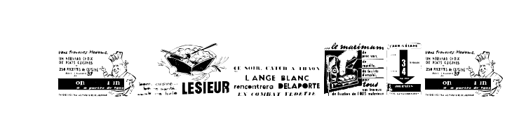 Reclame  font caratteri gratis