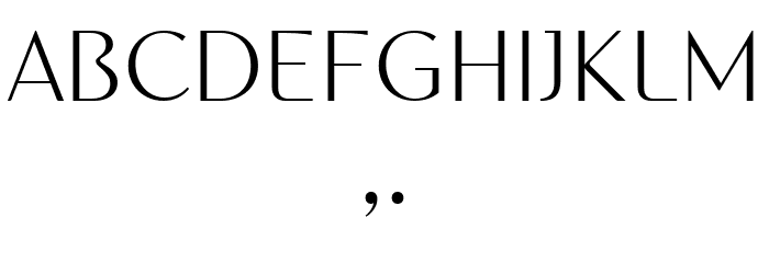 Recline Light Demo Font OTHER CHARS