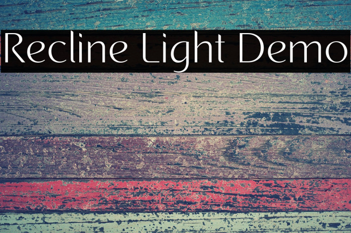 Recline Light Demo Example 1