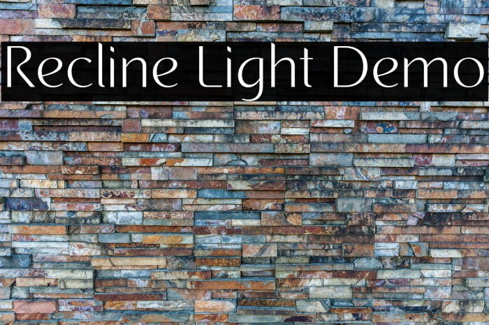 Recline Light Demo Example 2