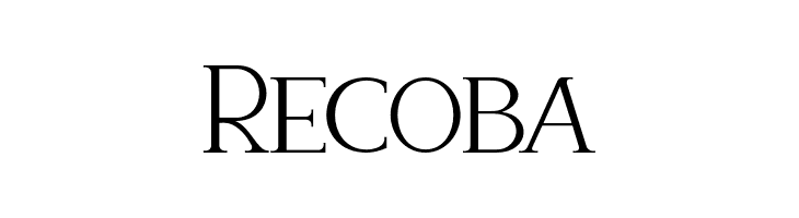 Recoba  免费字体下载