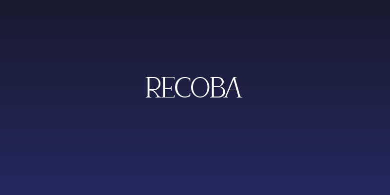 Recoba Social Header