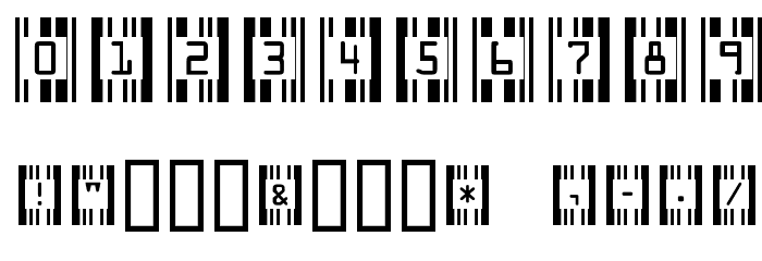 Recognition Nekkid Font OTHER CHARS