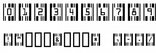 Recognition Nekkid Шрифта ДРУГИЕ символов