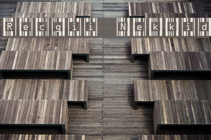 Recognition Nekkid Font examples
