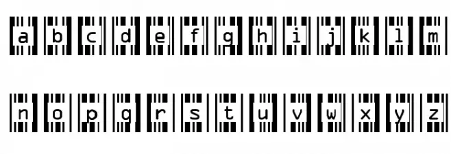 Recognition Nekkid Font LOWERCASE