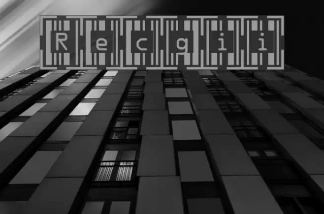 Recognition Font examples